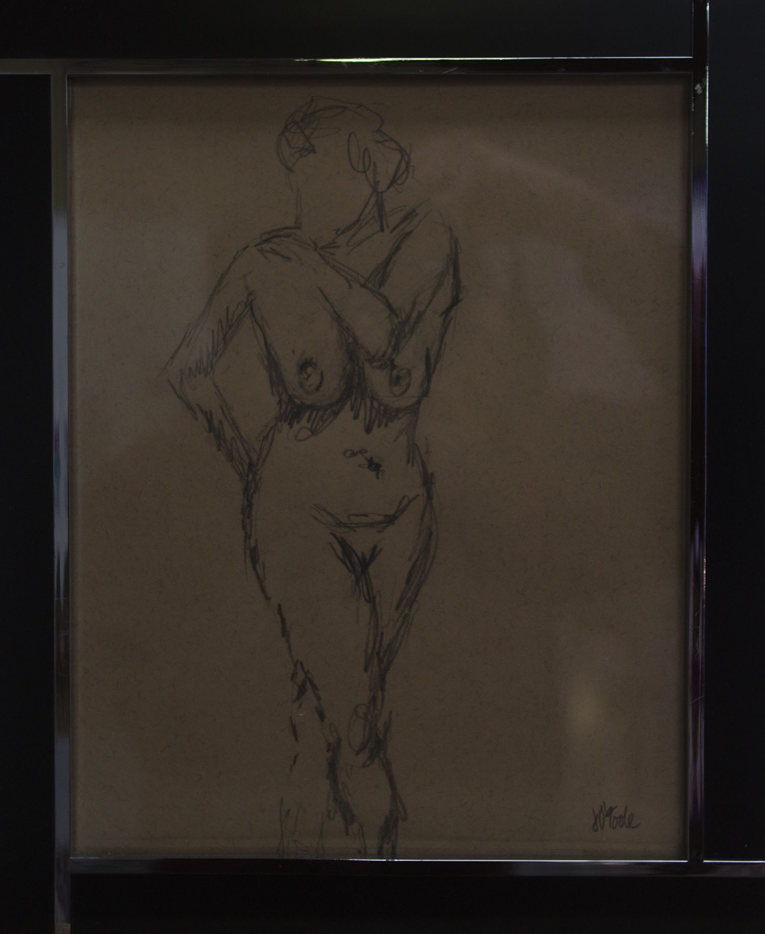 Standing Female Nude