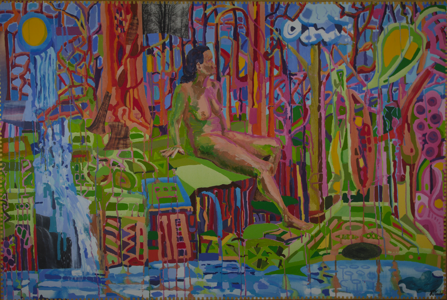 Woman in Forest